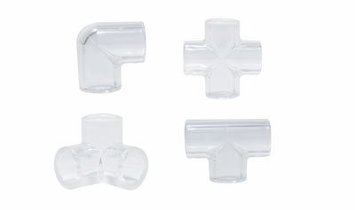 Tubing Connector Set for Ant Farms (Set of 4)